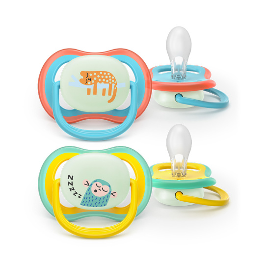 Philips AVENT Šidítko ultra air noční 18+m, 2ks Philips AVENT Šidítko ultra air noční 18+m, 2ks