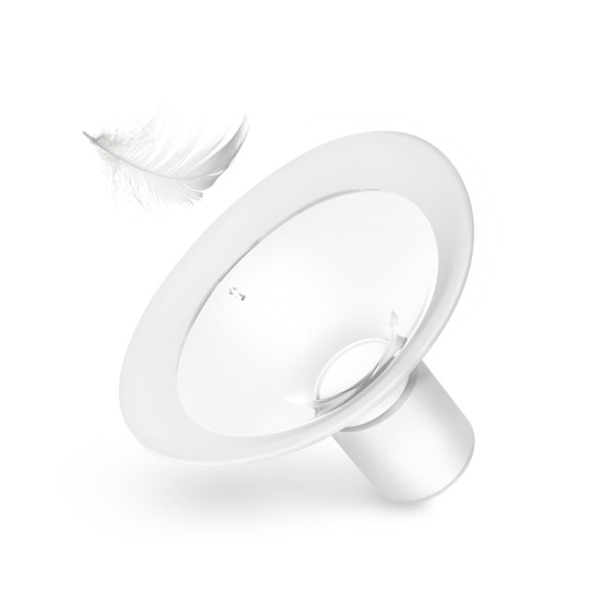 NENO Štít prsní plastový s konektorem pro odsávačky mléka Neno 24mm NENO Štít prsní plastový s konektorem pro odsávačky mléka Neno 24mm