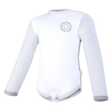 Little Angel-Body smyk DR Outlast® - pruh bílošedý melír Velikost: 86 Little Angel-Body smyk DR Outlast® - pruh bílošedý melír Velikost: 86