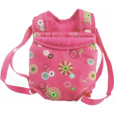 TEDDIES Nosítko klokanka látková pro miminka/panenky 29x20 cm v sáčku