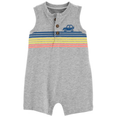 CARTER'S Overal letní Multi Stripes kluk 12m CARTER'S Overal letní Multi Stripes kluk 12m