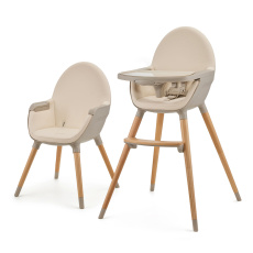 KINDERKRAFT Židlička jídelní FINI2 Beige KINDERKRAFT Židlička jídelní FINI2 Beige