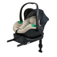 KINDERKRAFT Autosedačka Mink Pro 2 i-size (0-13 kg) a základna Mink FX 2 Beige