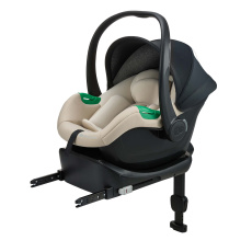 KINDERKRAFT Autosedačka Mink Pro 2 i-size (0-13 kg) a základna Mink FX 2 Beige KINDERKRAFT Autosedačka Mink Pro 2 i-size (0-13 kg) a základna Mink FX 2 Beige