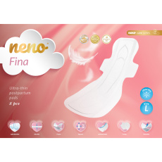 NENO Vložky poporodní ultra tenké Fina vel. S L 8ks