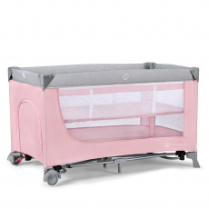 KINDERKRAFT Postýlka cestovní Leody Pink KINDERKRAFT Postýlka cestovní Leody Pink