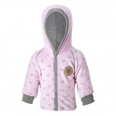 Little Angel-Kabátek NICKI Outlast® - růžová Velikost: 56 Little Angel-Kabátek NICKI Outlast® - růžová Velikost: 56