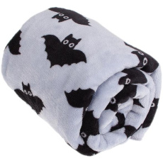 KAARSGAREN-Deka Flanel fleece netopýři 70x100cm KAARSGAREN-Deka Flanel fleece netopýři 70x100cm