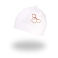 Little Angel-Čepice smyk kojenecká obrázek Outlast® - bílá/myška Velikost čepic: 3 | 42-44 cm