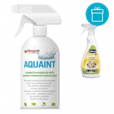 CHICCO Čistič univerzální Sensitive, 500 ml + AQUAINT 500 ml CHICCO Čistič univerzální Sensitive, 500 ml + AQUAINT 500 ml