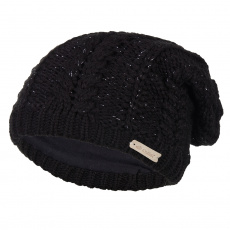Little Angel-Čepice pletená spadlá copánek Outlast ® - černá lesk Velikost: 5 | 49-53 cm Little Angel-Čepice pletená spadlá copánek Outlast ® - černá lesk Velikost: 5 | 49-53 cm