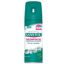 SANYTOL Dezinfekce povrchů v aerosolu 400 ml SANYTOL Dezinfekce povrchů v aerosolu 400 ml