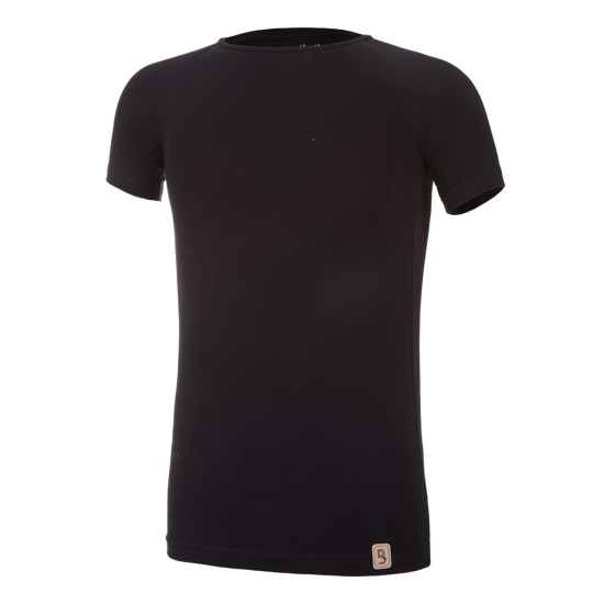 Little Angel-Tričko KR tenké RAGLÁN Outlast® - černá Velikost oblečení: 146