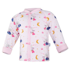 Little Angel-Kabátek podšitý Outlast® - sv.růžová-tančící zvířátka/růžová baby Velikost: 50-56 Little Angel-Kabátek podšitý Outlast® - sv.růžová-tančící zvířátka/růžová baby Velikost: 50-56