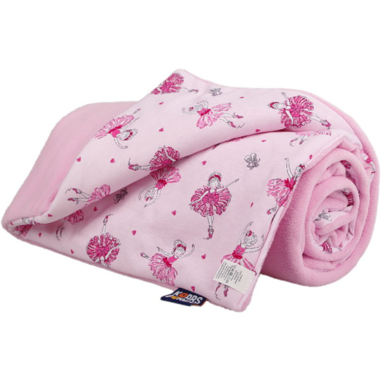KAARSGAREN-Zateplená dětská deka růžová baletky
