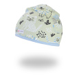 Little Angel-Čepice podšitá Outlast® - sv.zelená lvi/sv.modrá Velikost čepic: 2 | 39-41 cm