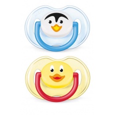 PHILIPS AVENT Šidítko ZVÍŘÁTKO 0-6 m. chlapec, 2 ks PHILIPS AVENT Šidítko ZVÍŘÁTKO 0-6 m. chlapec, 2 ks