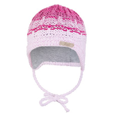 Little Angel-Čepice pletená zavazovací duha Outlast ® - sv.růžová Velikost: 2 | 39-41 cm Little Angel-Čepice pletená zavazovací duha Outlast ® - sv.růžová Velikost: 2 | 39-41 cm