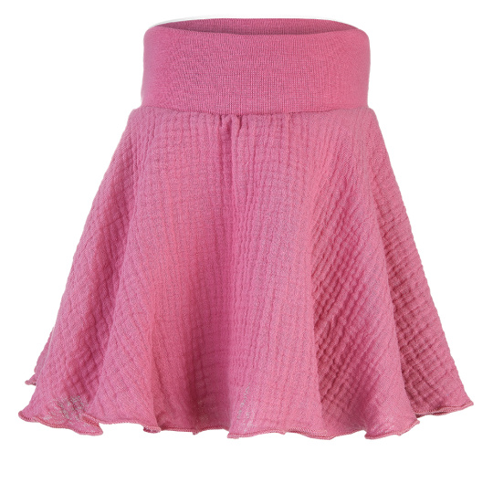 Little Angel-Sukně kolová - tm.starorůžová Velikost oblečení: 92
