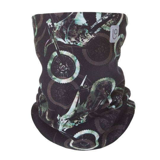 Little Angel-Nákrčník podšitý Outlast® - motorky/khaki Velikost ostatní: UNI