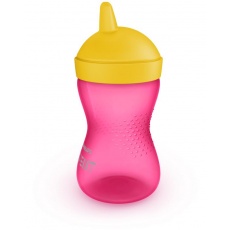 Philips AVENT Hrneček Grippy s tvrdou hubičkou 300 ml dívka