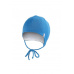 Little Angel-Čepice pletená zavazovací LA Outlast ® - modrá Velikost: 3, 42-44 cm