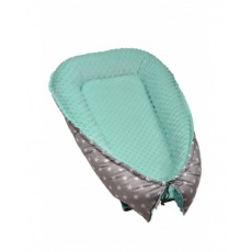 T-Tomi-HNÍZDEČKO PRO MIMINKO MINKY, GREY / STARS T-Tomi-HNÍZDEČKO PRO MIMINKO MINKY, GREY / STARS