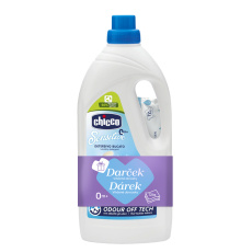 CHICCO Prostředek prací dětský Sensitive 1,5 l (27 praní) + vlhčené ubrousky 72 ks zdarma CHICCO Prostředek prací dětský Sensitive 1,5 l (27 praní) + vlhčené ubrousky 72 ks zdarma