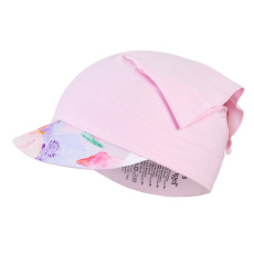 Little Angel-Šátek tenký kšilt Outlast® - růžová baby/sv.růžová květy Velikost čepic: 3 | 42-44 cm Little Angel-Šátek tenký kšilt Outlast® - růžová baby/sv.růžová květy Velikost čepic: 3 | 42-44 cm