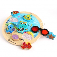 BABY EINSTEIN Hračka dřevěná puzzle Submarine Adventure HAPE 18m+ BABY EINSTEIN Hračka dřevěná puzzle Submarine Adventure HAPE 18m+