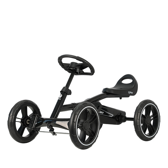 QPLAY Čtyřkolka Go Kart Black, 3r+