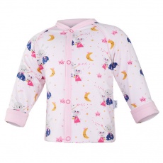 Little Angel-Kabátek podšitý Outlast® - sv.růžová-tančící zvířátka/růžová baby Velikost: 50-56 Little Angel-Kabátek podšitý Outlast® - sv.růžová-tančící zvířátka/růžová baby Velikost: 50-56