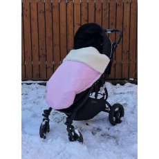 KAARSGAREN-Baby pink zimní deka merino nepadací KAARSGAREN-Baby pink zimní deka merino nepadací