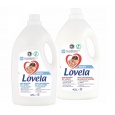 LOVELA Baby tekutý prací přípravek na bílé 4,5l + barevné prádlo 4,5l  (100 praní)