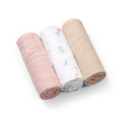 BABYONO Pleny mušelínové Super Soft 3 ks, Pink 70 x 70 cm