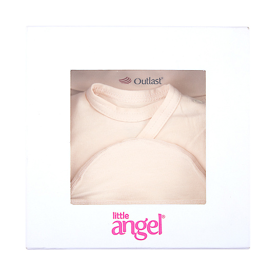 Little Angel-Novorozenecká sada tenká Outlast® - sv.meruňková Velikost oblečení: 50