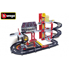 BBURAGO Bburago garáž Ferrari Racing s jedním autíčkem BBURAGO Bburago garáž Ferrari Racing s jedním autíčkem