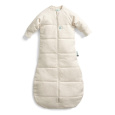 ERGOPOUCH Pytel na spaní s rukávy organická bavlna Jersey Oatmeal Marle 3-12 m, 6-10 kg, 3,5 tog
