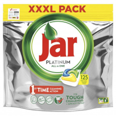 JAR Tablety do myčky Platinum 125 ks XXL JAR Tablety do myčky Platinum 125 ks XXL