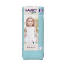 BAMBO Nature Pleny jednorázové 5 XL (12-18 kg) 44 ks BAMBO Nature Pleny jednorázové 5 XL (12-18 kg) 44 ks