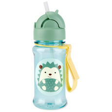 SKIP HOP Zoo tritan Láhev s brčkem 355ml Ježek 12m+ SKIP HOP Zoo tritan Láhev s brčkem 355ml Ježek 12m+
