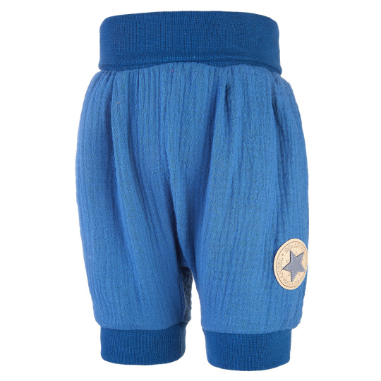 Little Angel-Šortky tenké harémky - denim Velikost oblečení: 98