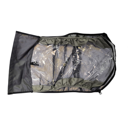 HAMAX Přední okno Avenida ONE, olivově zelené