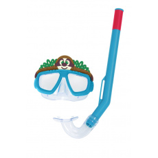 BESTWAY Set šnorchlovací Lil Animal - brýle a šnorchl , modrá
