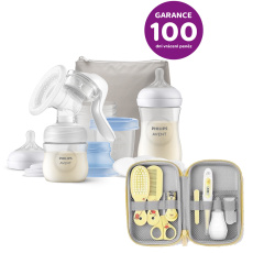 Philips AVENT Odsávačka mateř. mléka manuální, startovní sada + Sada pro péči o dítě SCH400/52 Philips AVENT Odsávačka mateř. mléka manuální, startovní sada + Sada pro péči o dítě SCH400/52