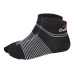 Little Angel-Ponožky nízké Outlast® - černá/pruh šedý Velikost: 43-46