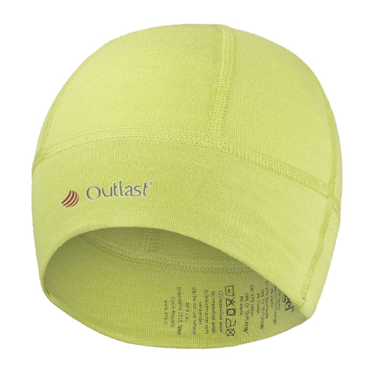 Little Angel-Čepice smyk BABY Outlast® - zelená Velikost čepic: 2 | 39-41 cm