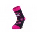UNUO-Bambusové ponožky kočka růžové