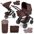 ABC DESIGN Kočárek kombinovaný Salsa 5 Air - Set umbra