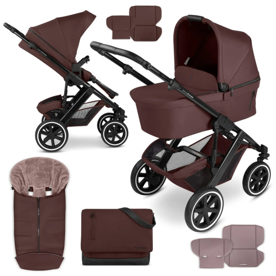 ABC DESIGN Kočárek kombinovaný Salsa 5 Air - Set umbra
